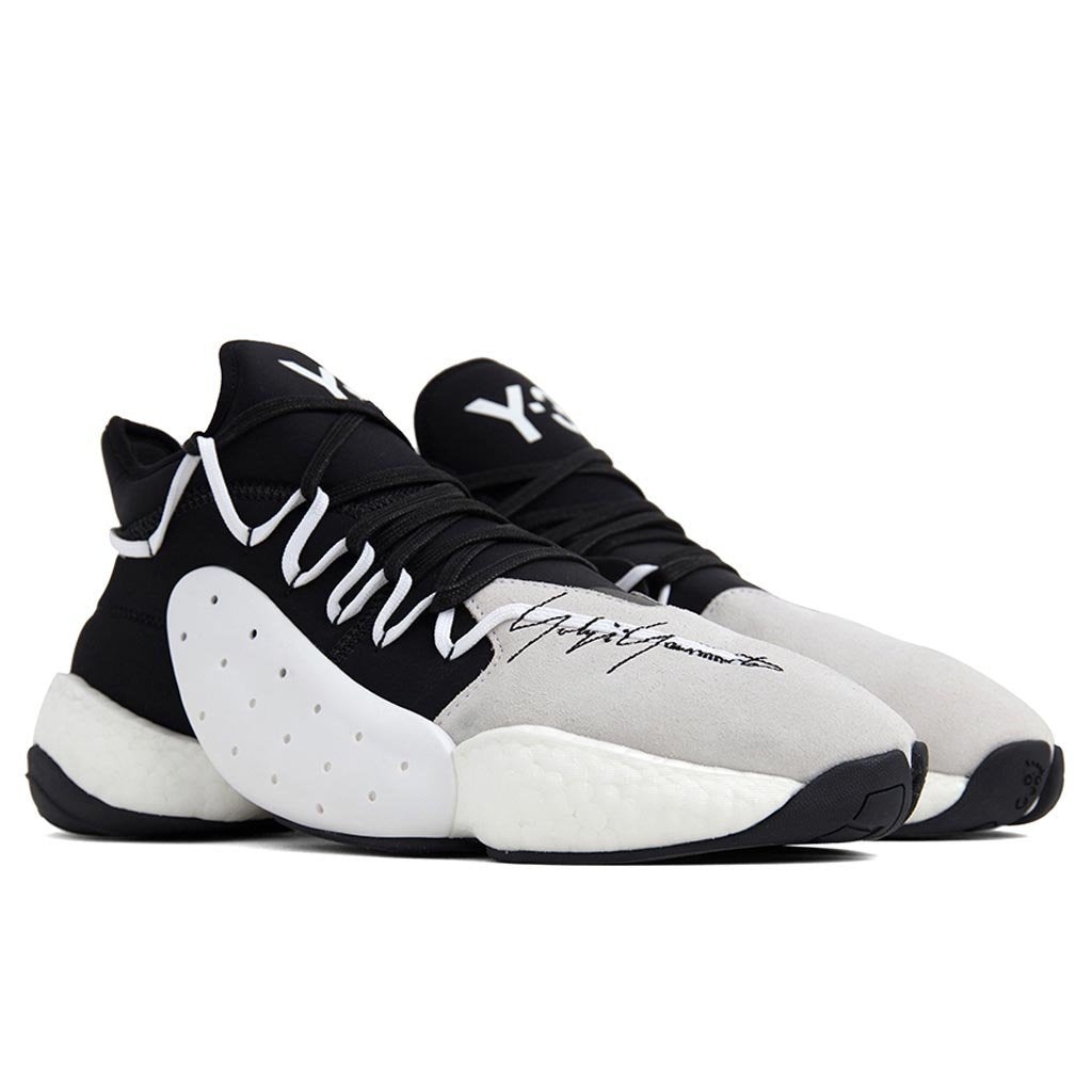 Y-3 BYW BBALL - WHITE/BLACK - 2