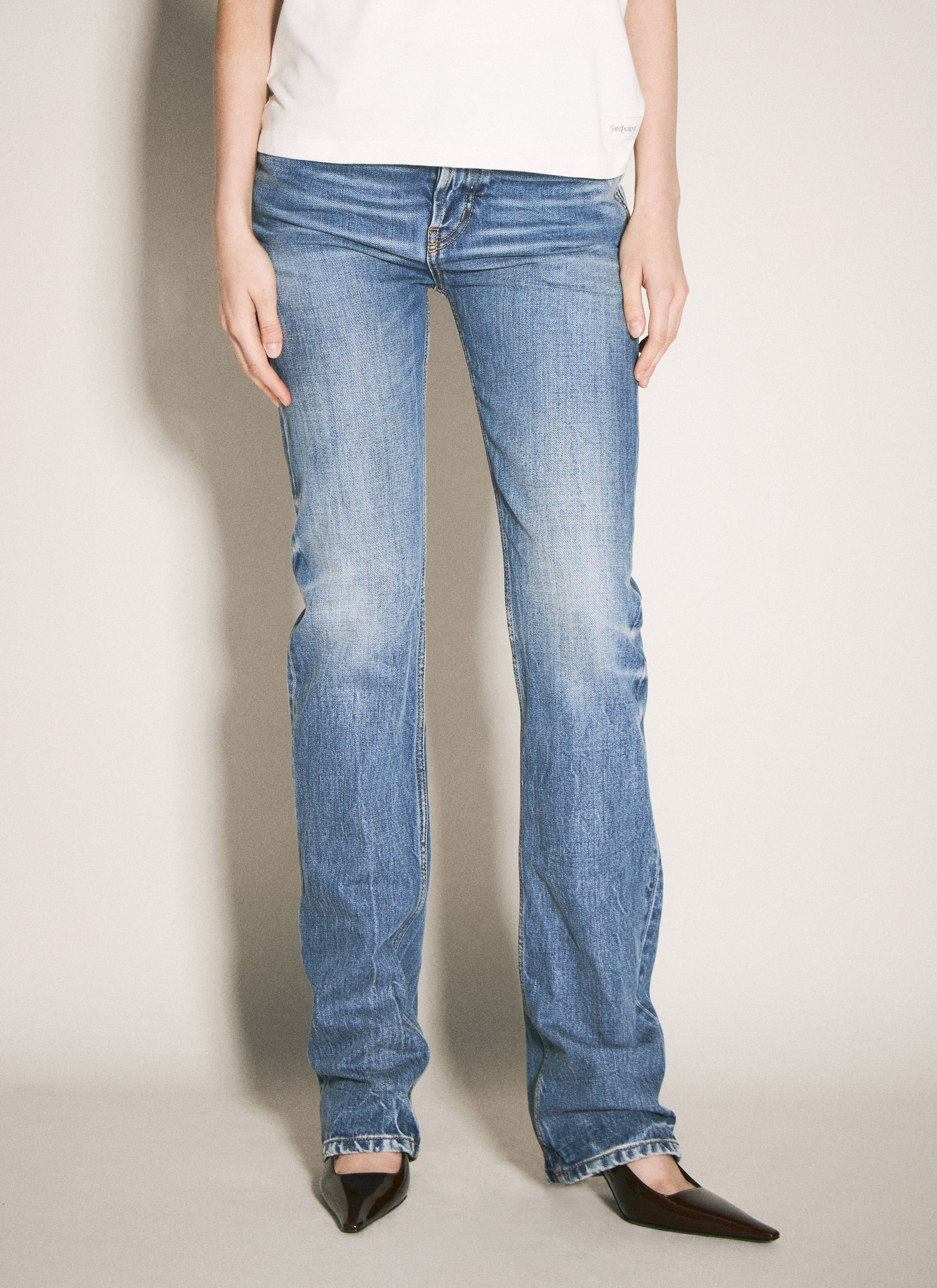 Saint Laurent Women 90'S Slim Jeans - 1