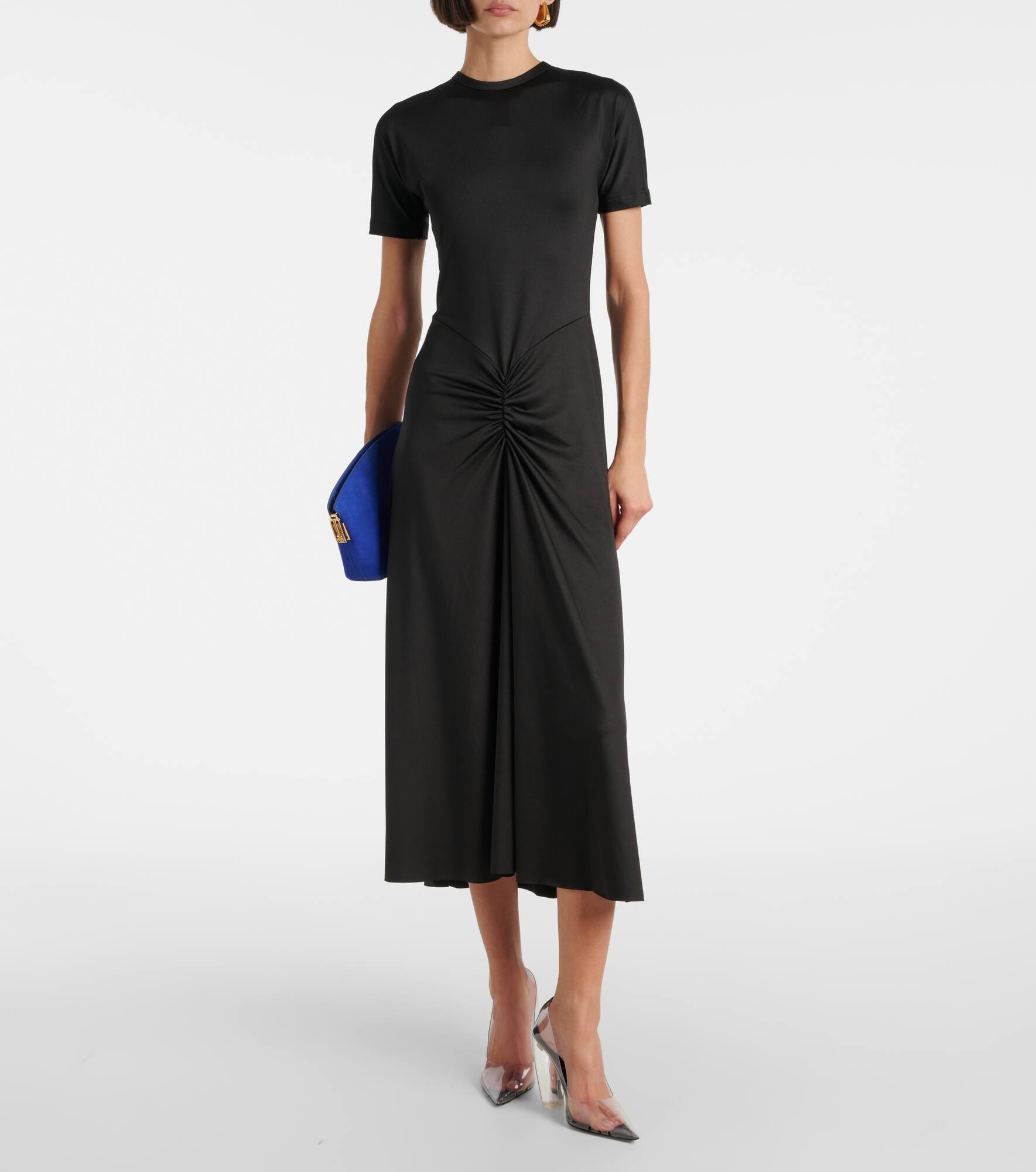 Gathered midi dress - 2