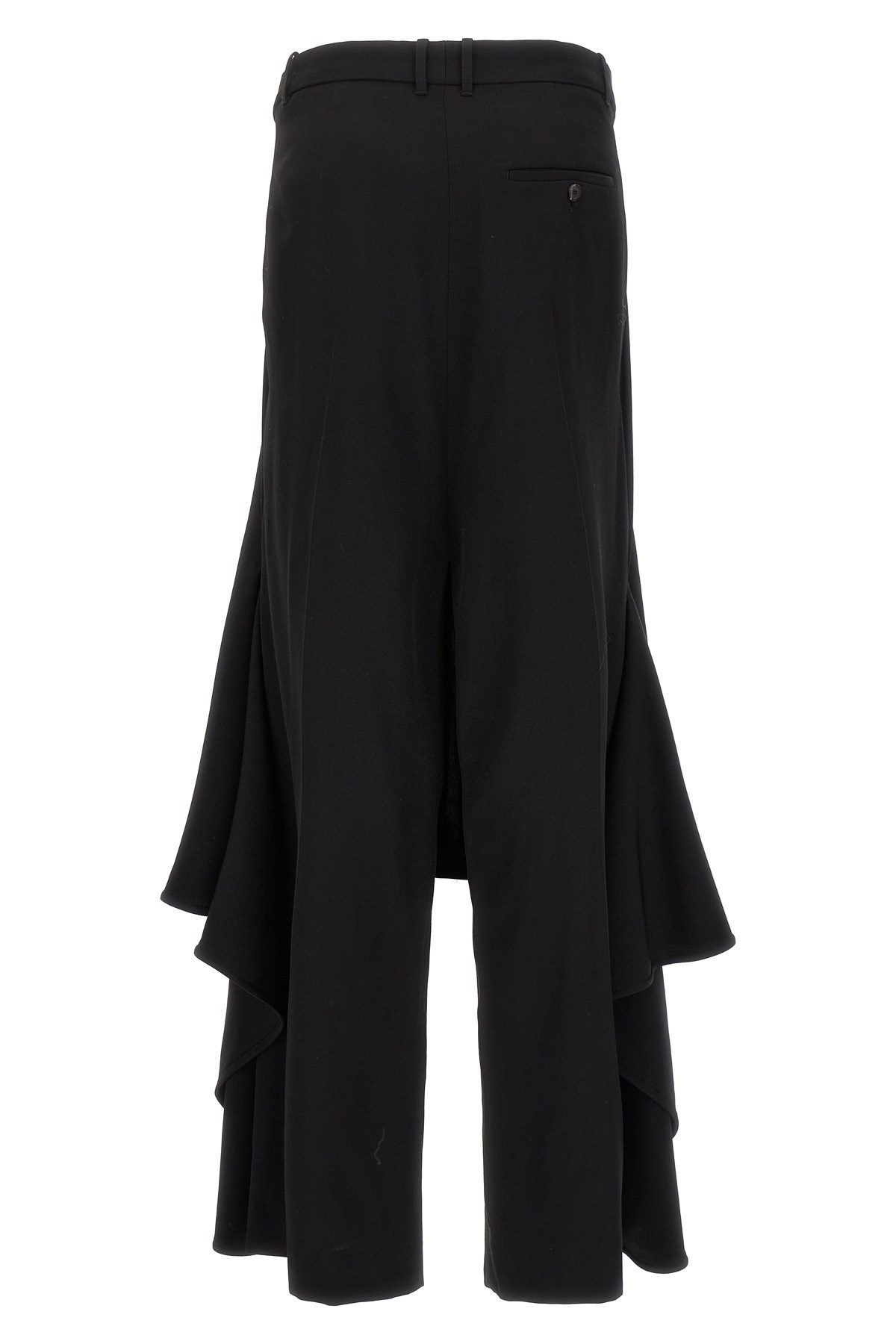 【BALENCIAGA】Deconstructed Godet スカート Balenciaga Black Deconstructed Godet Skirt Balenciaga