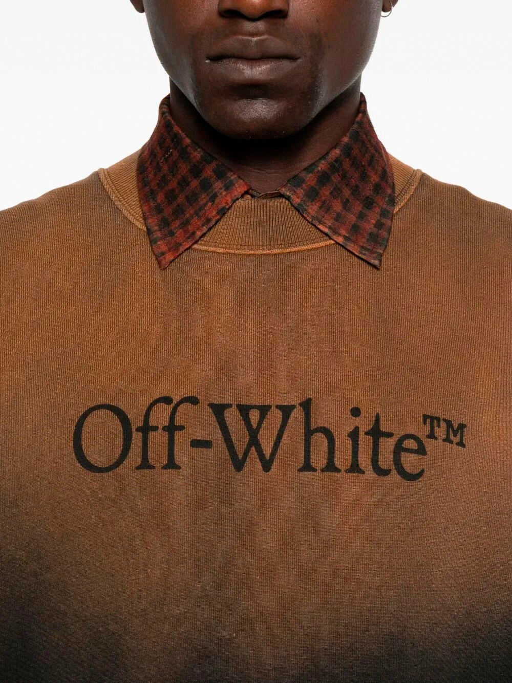 Off White Men `Laundry Skate` Crew-Neck Sweatshirt - 4