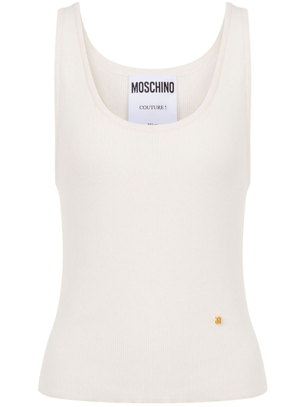 fine-ribbed tank top - 1