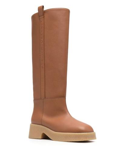 Stella McCartney Skyla knee-high platform boots outlook