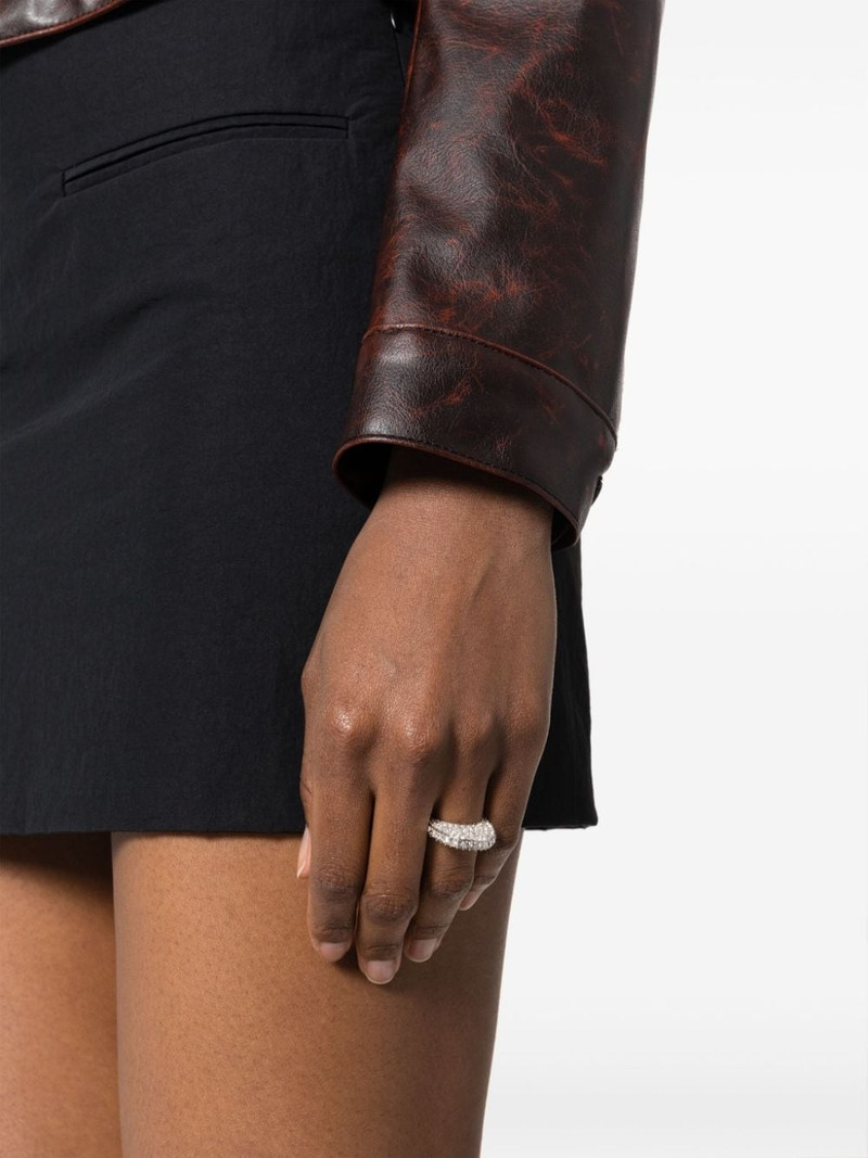 COPERNI Swipe crystal-embellished ring outlook