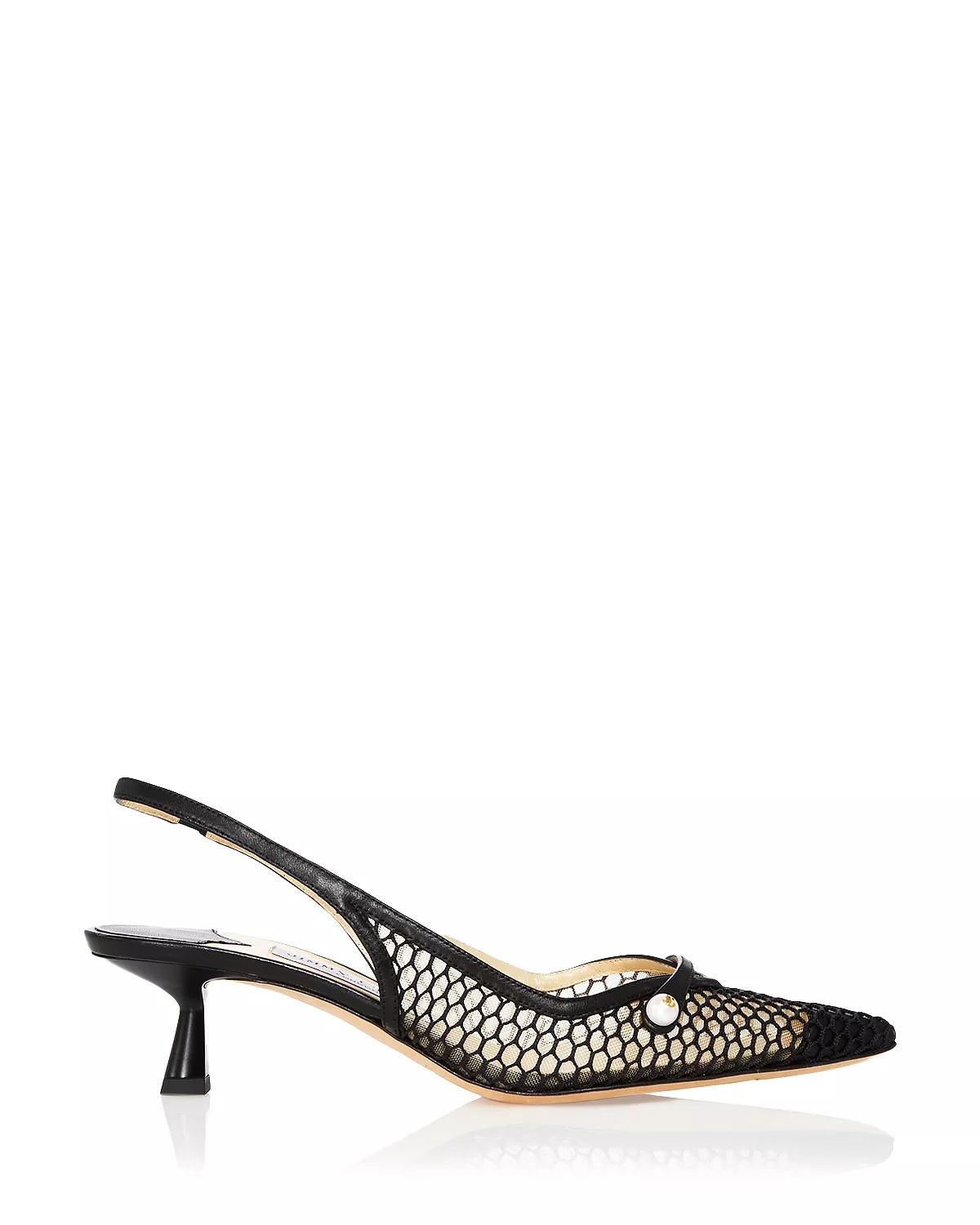 Women's Amita 45 Slingback Kitten Heel Pumps - 3