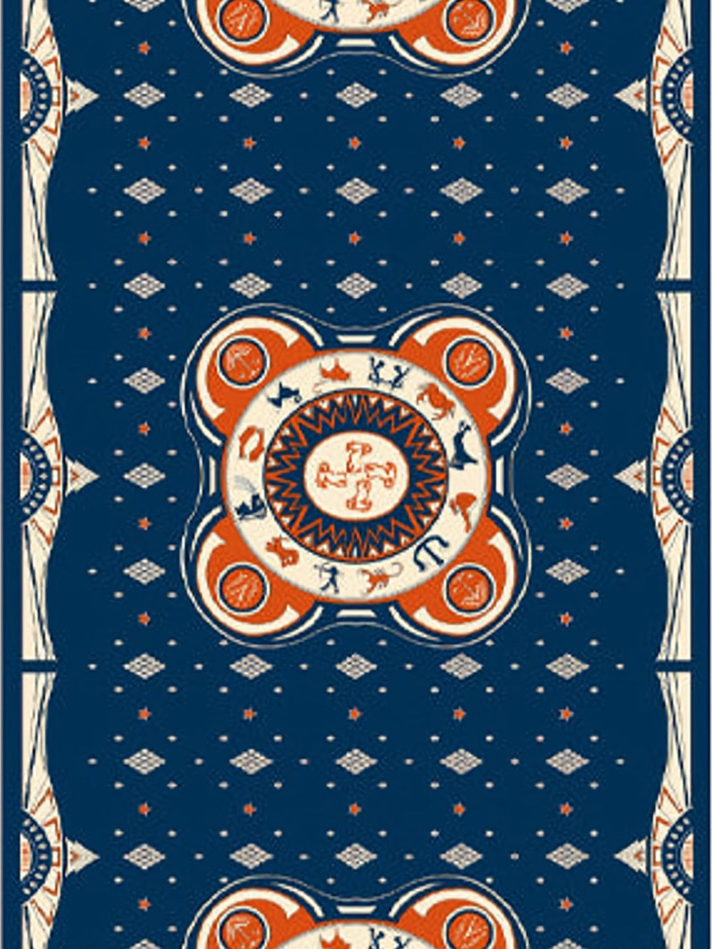FORTELA zodiac-print scarf outlook