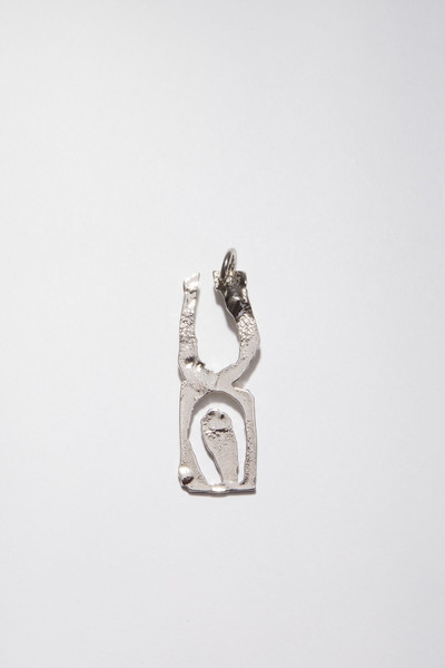 Acne Studios U pendant - Silver outlook