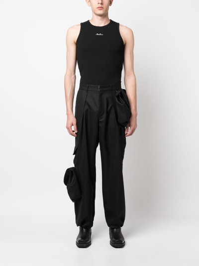 ADER error straight-leg stretch-wool trousers outlook