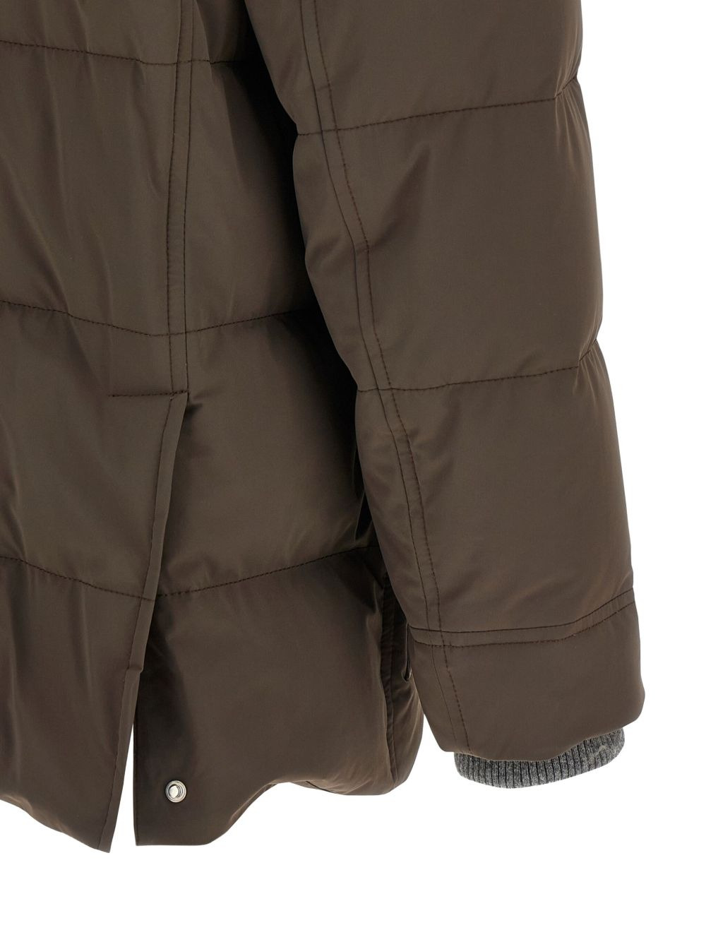 patch-pockets padded jacket - 5