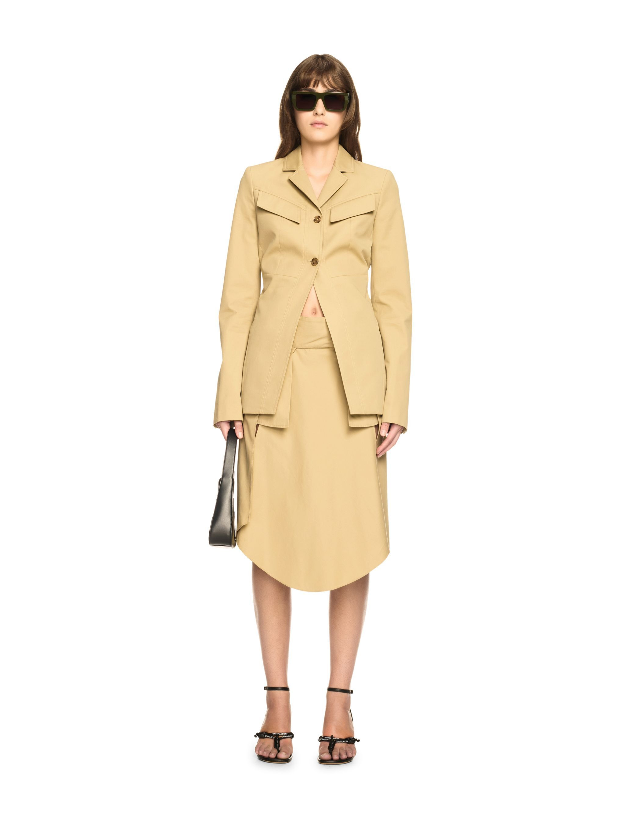 Beige Toybox Cargo Jacket - 2