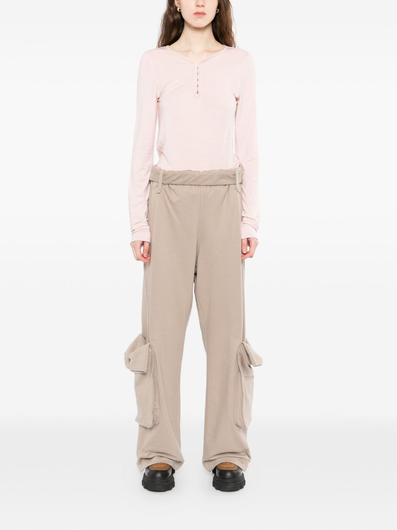 OPEN YY rolled-waist trousers outlook