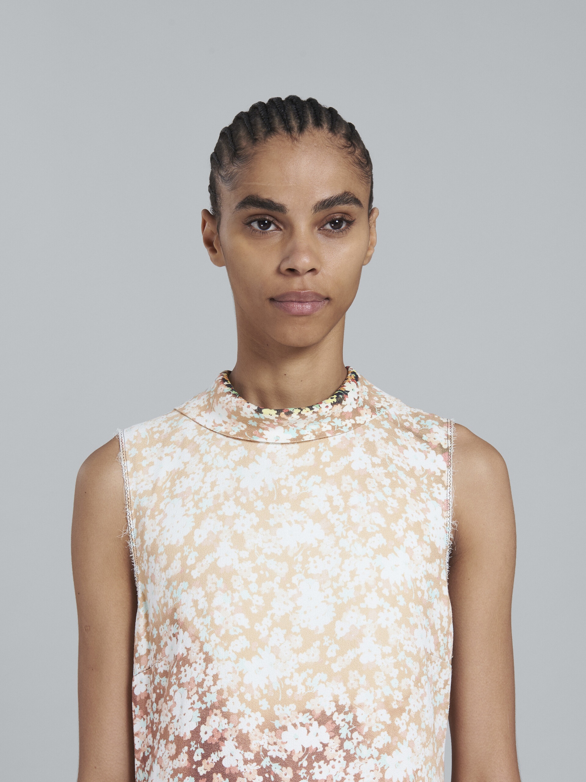 LOVERS PRAIRIE PRINT MERMAID DRESS - 4