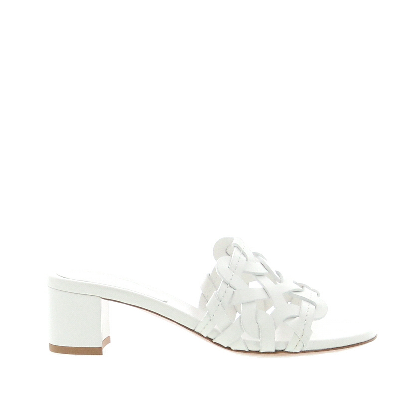 Gianvito Rossi – Amalfi Mule 45 – White - 1