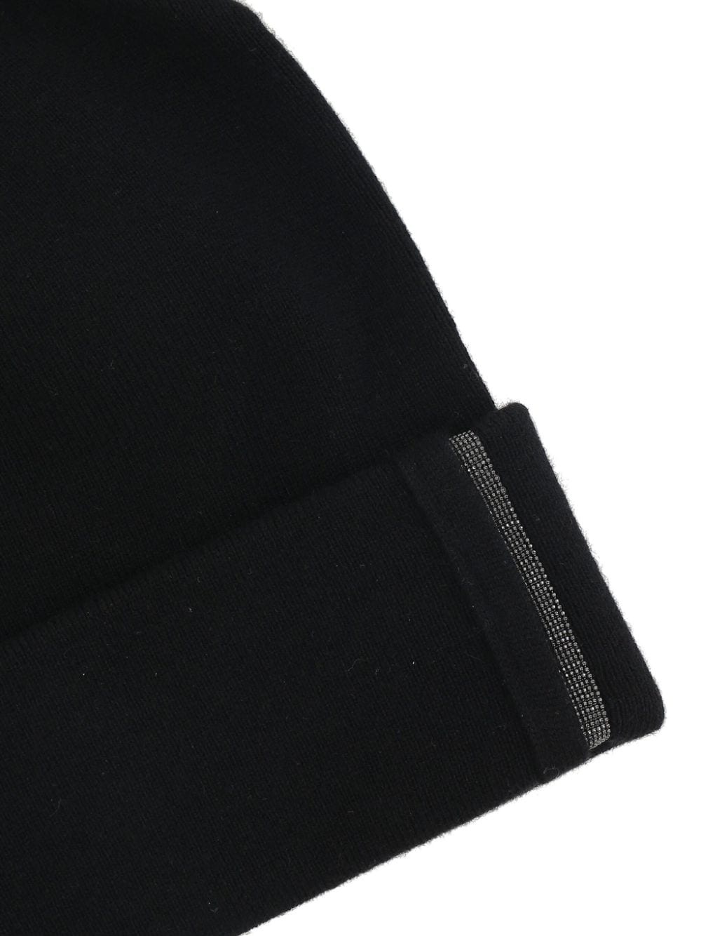 embellished cashmere beanie - 3