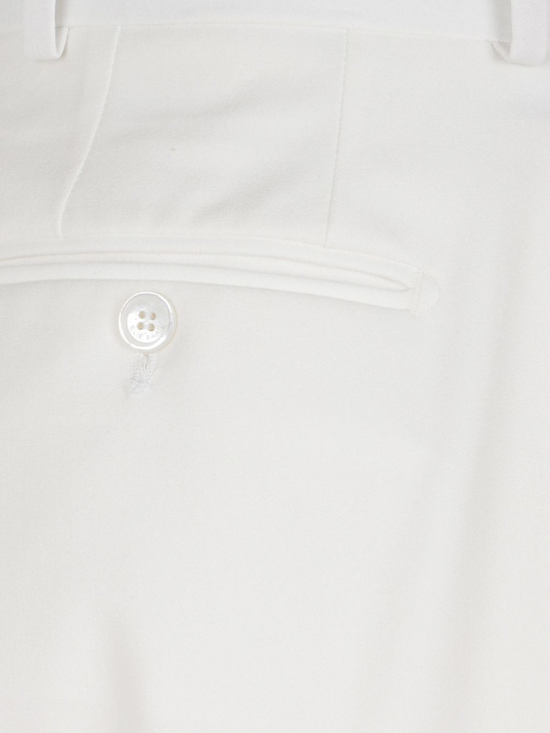 Gabardine pleated trousers 3