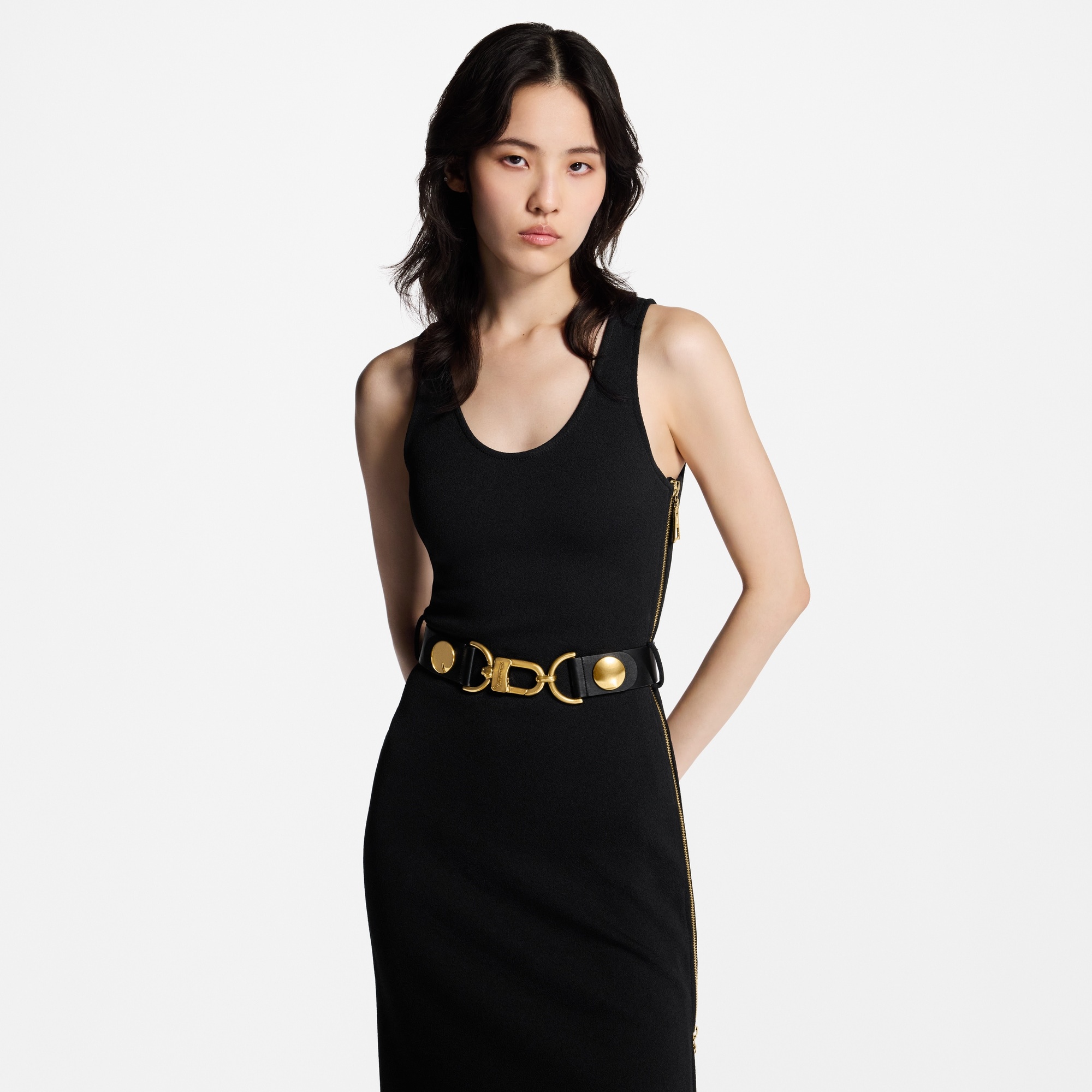Carabiner Belt Dress - 4