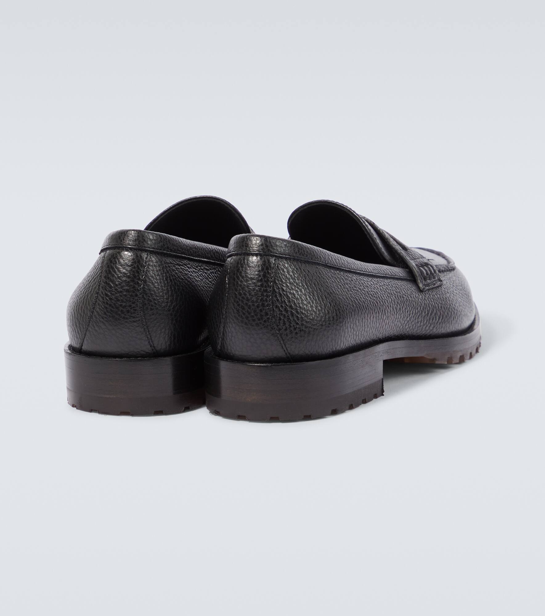 Randy leather penny loafers - 6