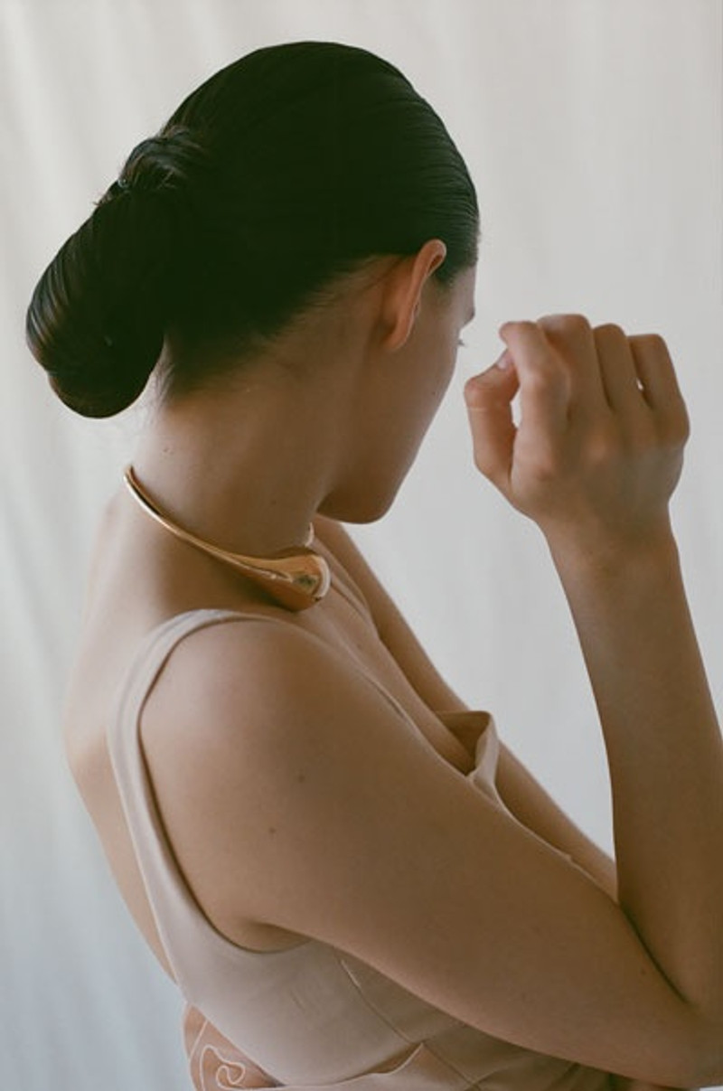 HARI NECKLACE GOLD PLATED 4