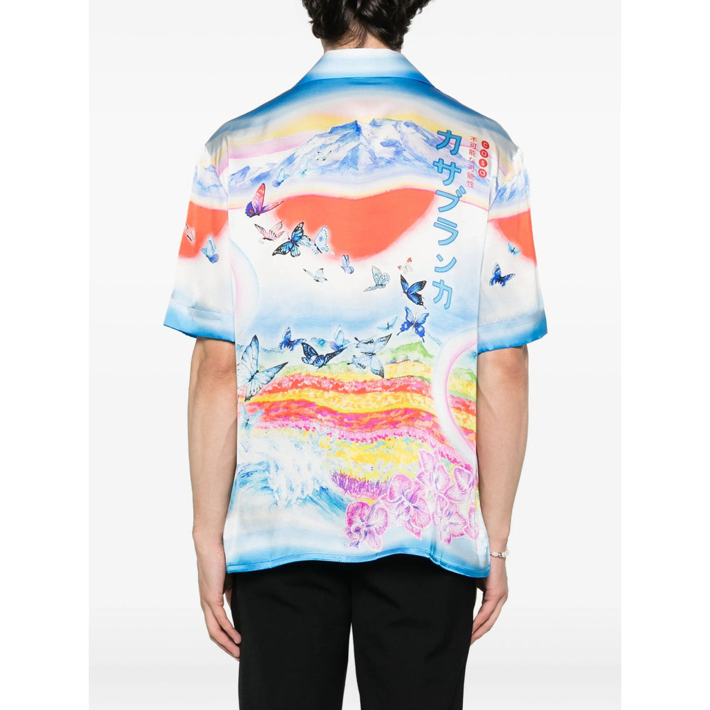 Casablanca Blue Shirts Men - 2