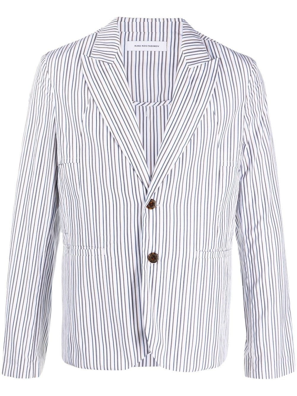 Ria Ventilation striped blazer - 1