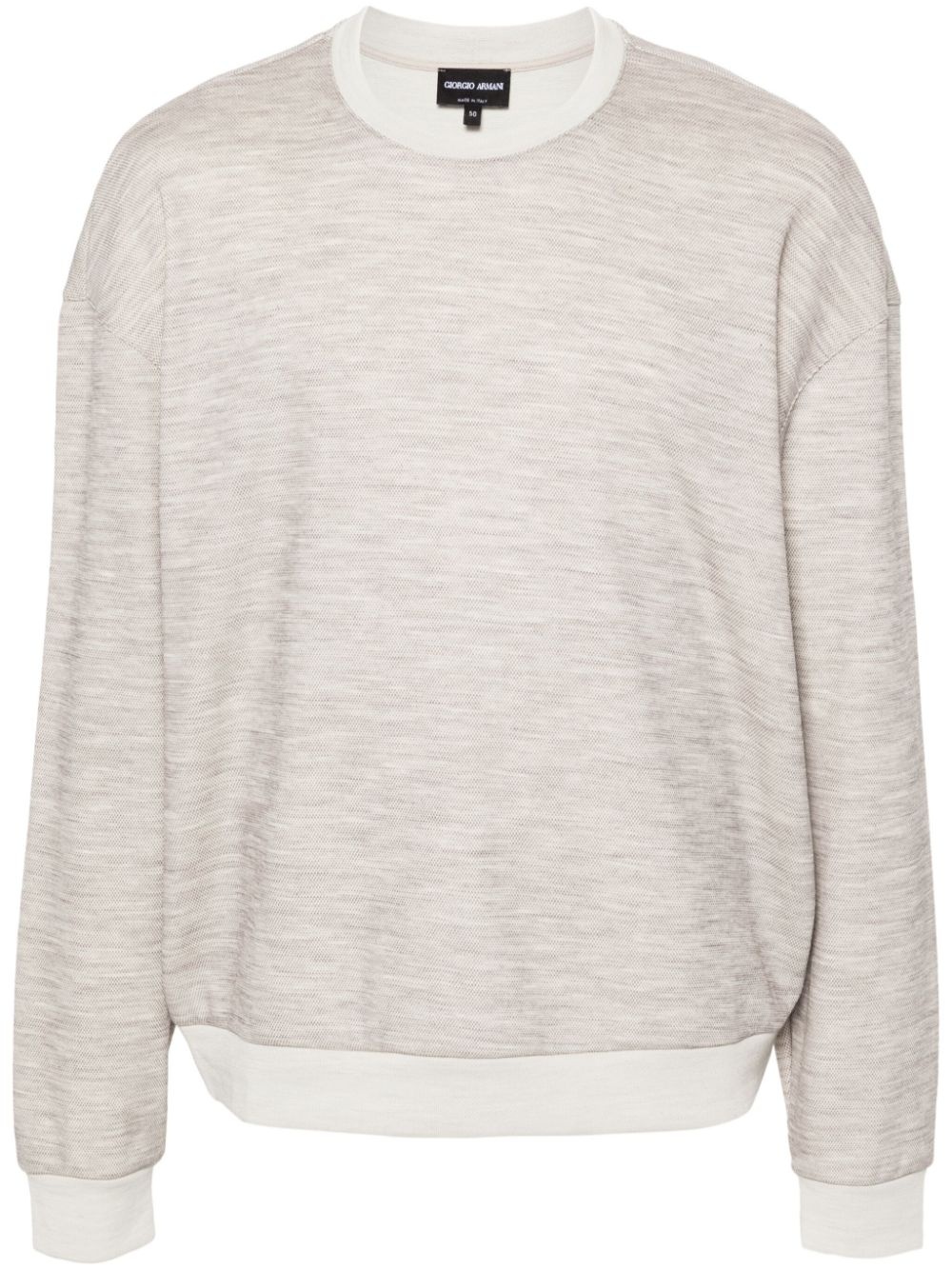 virgin wool-blend jumper - 1