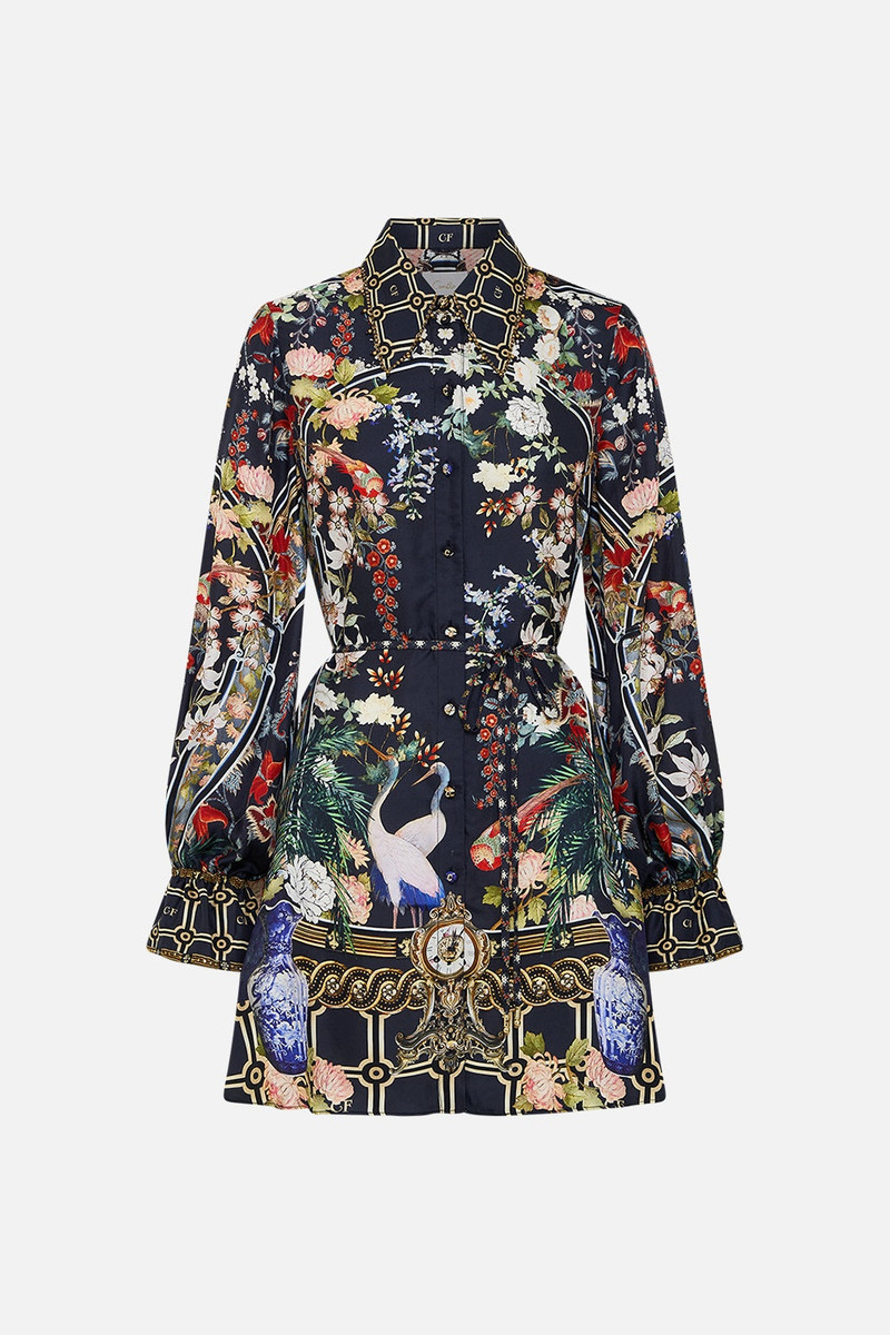 SHIFT SHIRT DRESS - 1