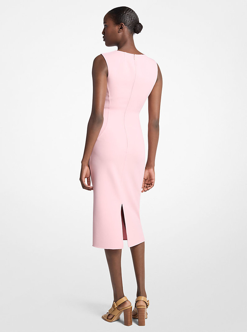 MICHAEL KORS COLLECTION Double Faced Stretch Wool Sheath Dress outlook