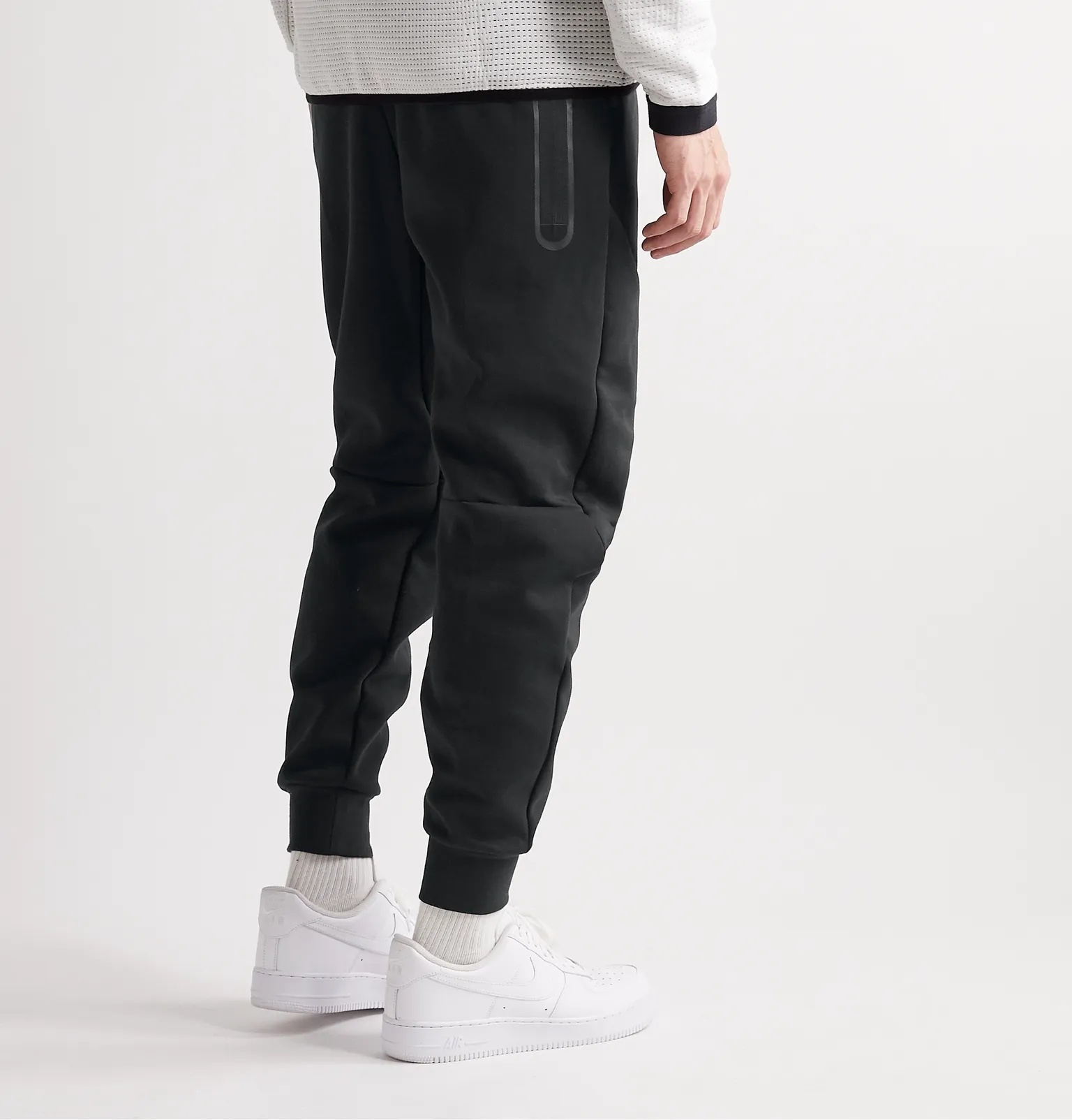 Sportswear Tapered Logo-Print Cotton-Blend Tech-Fleece Sweatpants - 4