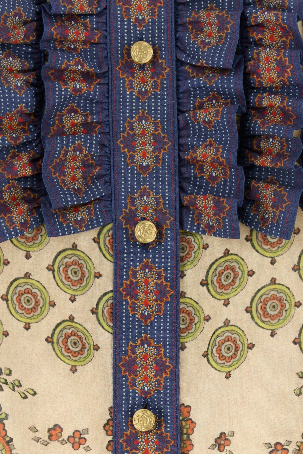 Printed muslin shirt - 3