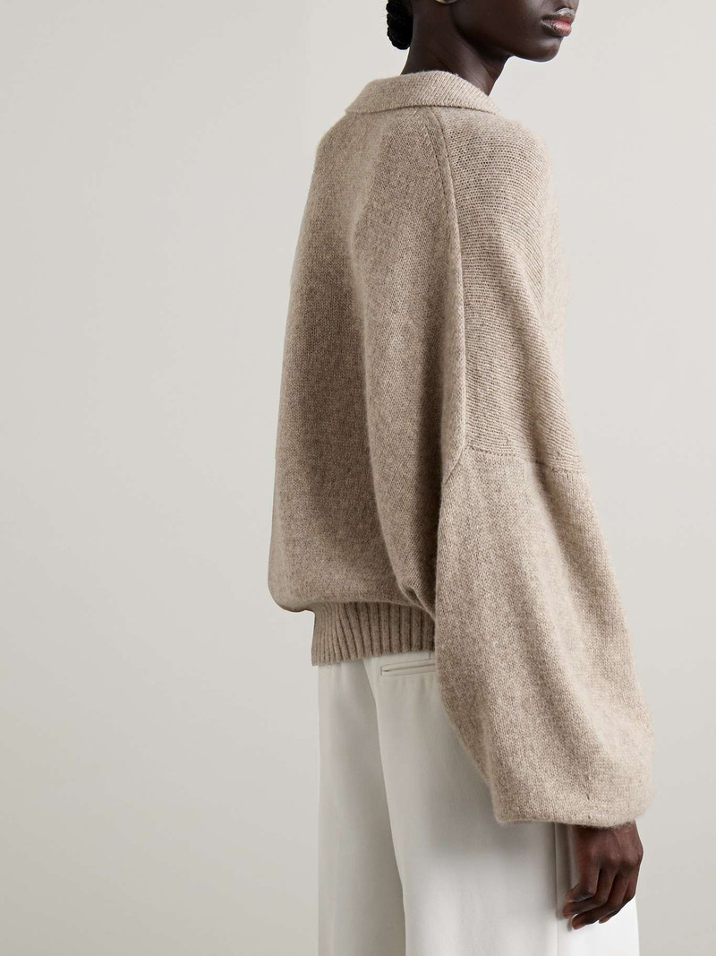 Rene oversized cashmere polo sweater 3