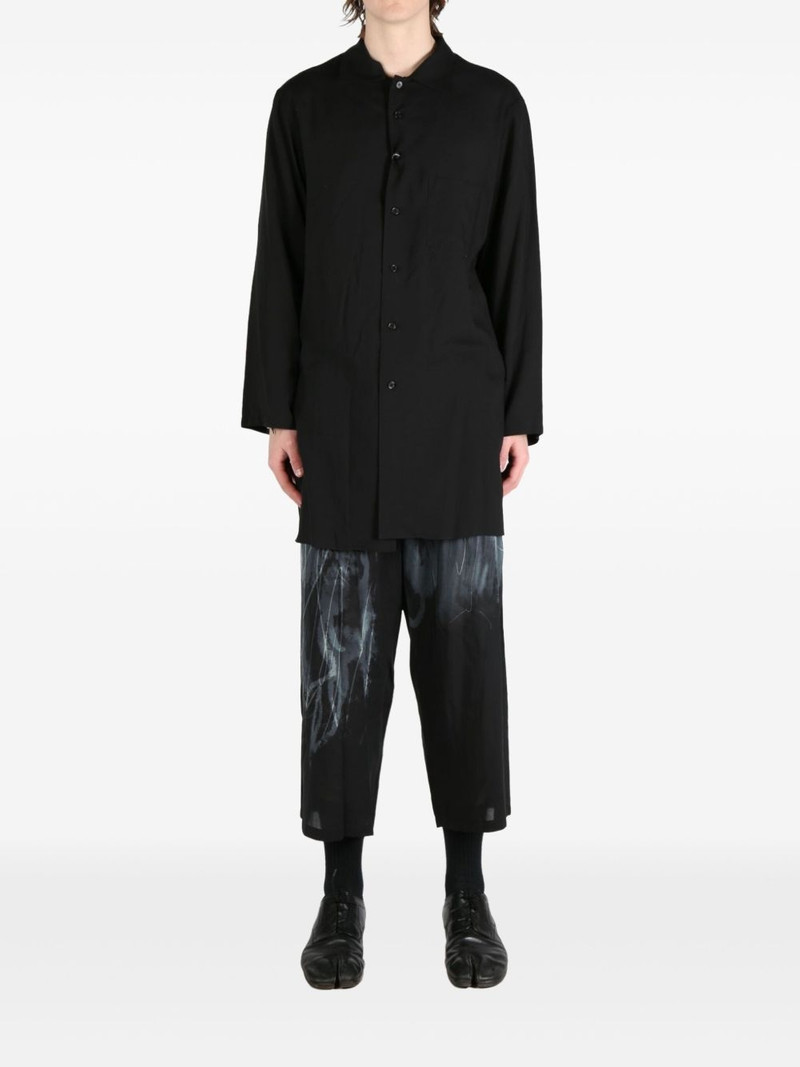 Yohji Yamamoto button-up shirt outlook