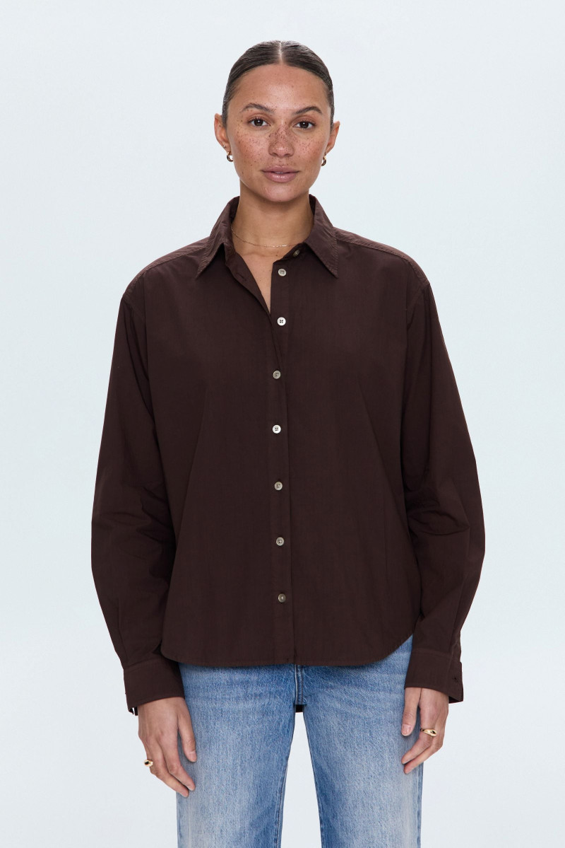 FINLAY SHIRT - MOCHA 1