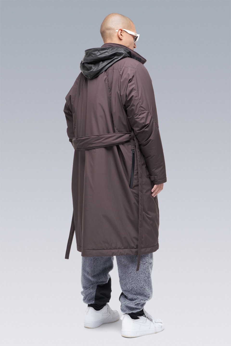 J99-WS 2L Gore-Tex Infinium™ Windstopper® Climashield® Coat Schwarzrot - 4