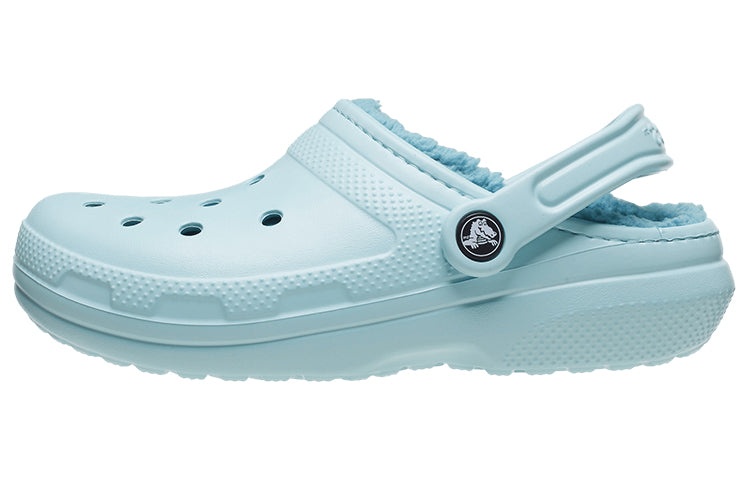 (WMNS) Crocs Classic Lined Clog 'Sky Blue' 203591-4SS - 2