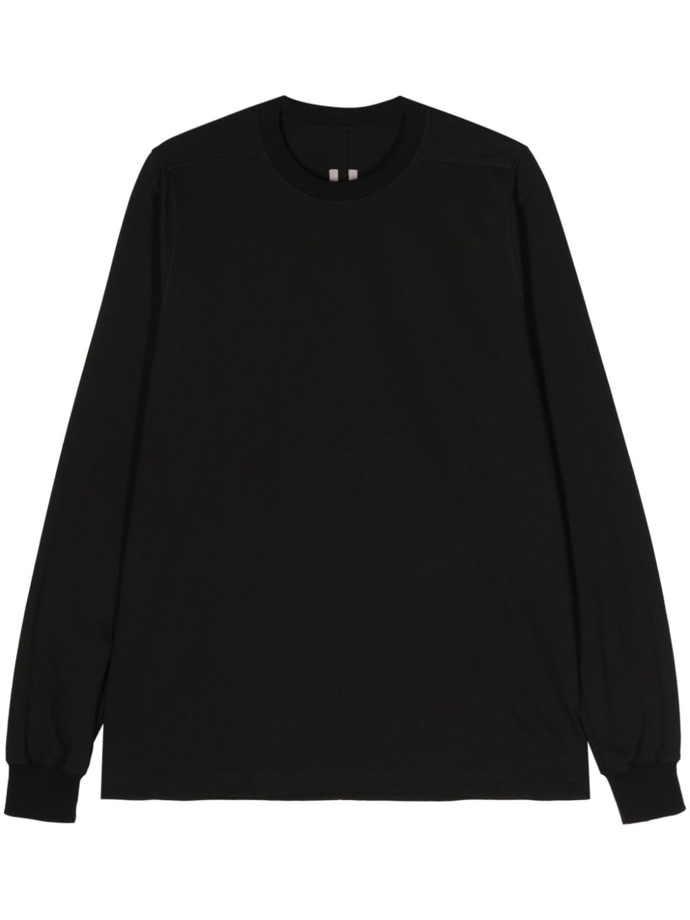 seam-detail cotton sweatshirt - 1