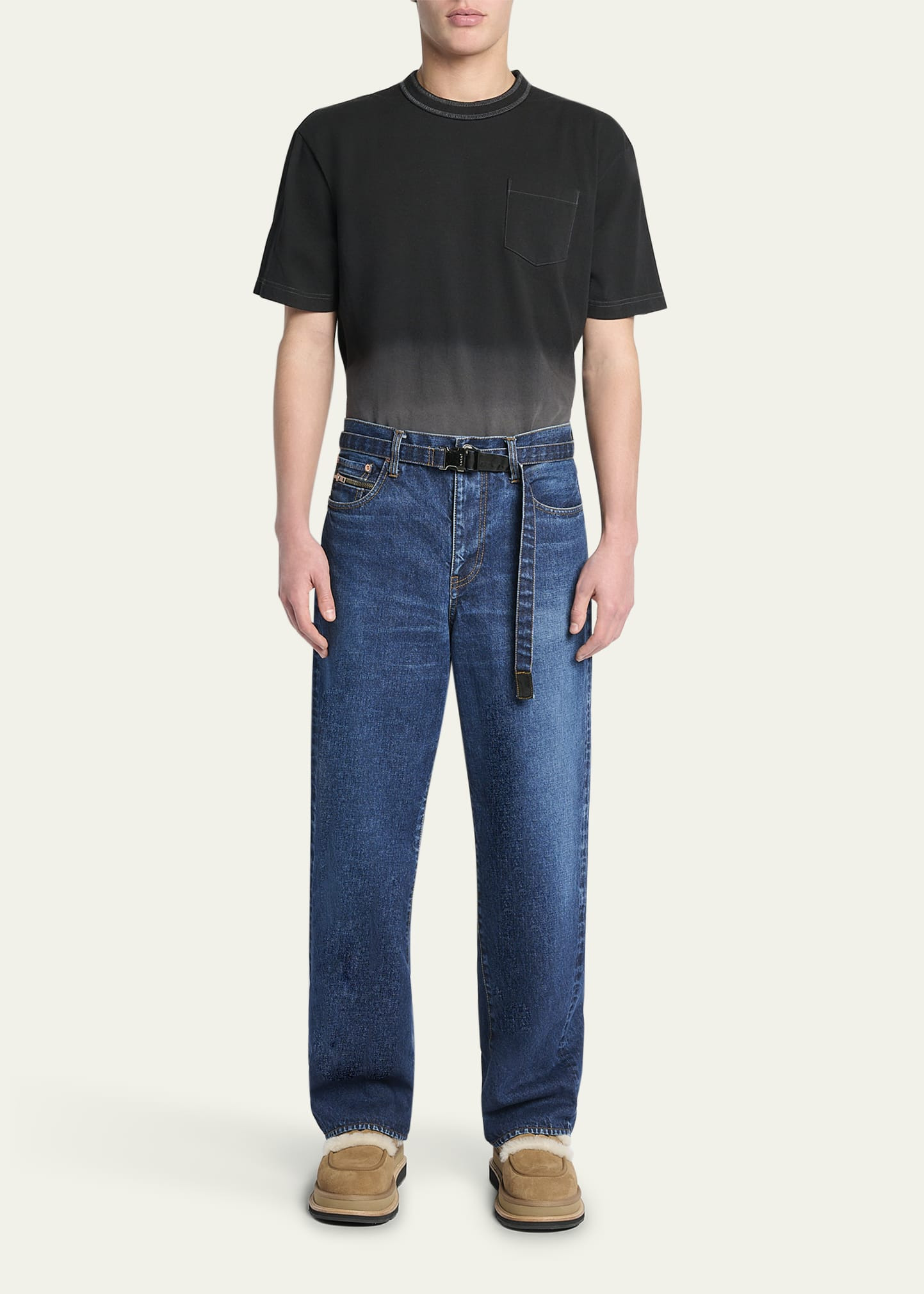 Men's BEYONDEXX Cotton Denim Jeans - 4