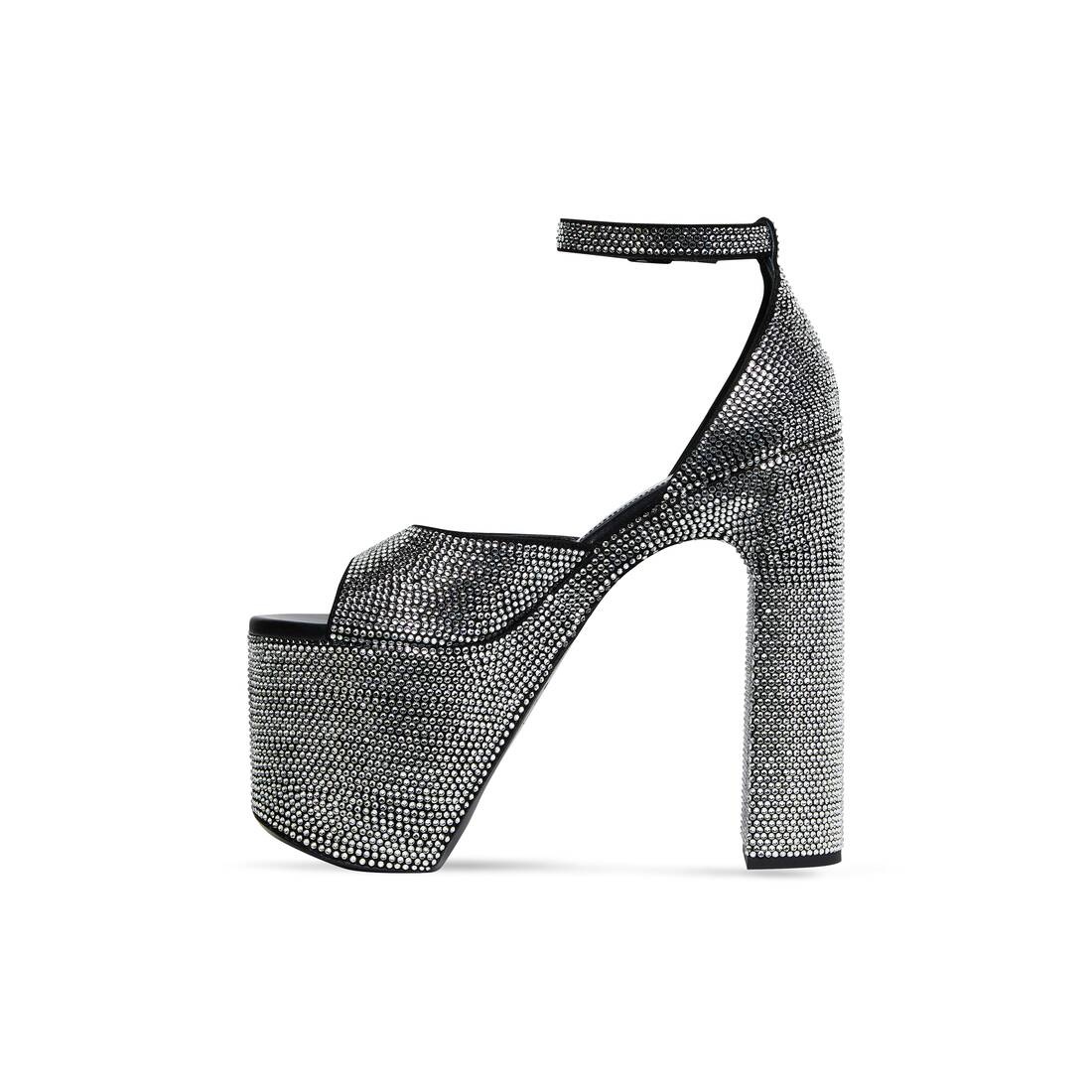 Women's Camden 160mm Sandal With Rhinestones in Black - 4