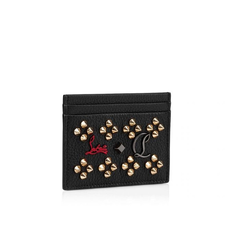 Christian Louboutin Kios Card Holder Woman BLACK/MULTI outlook
