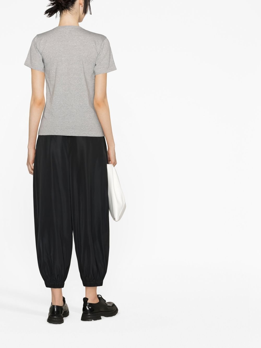 logo-print cotton T-shirt - 4