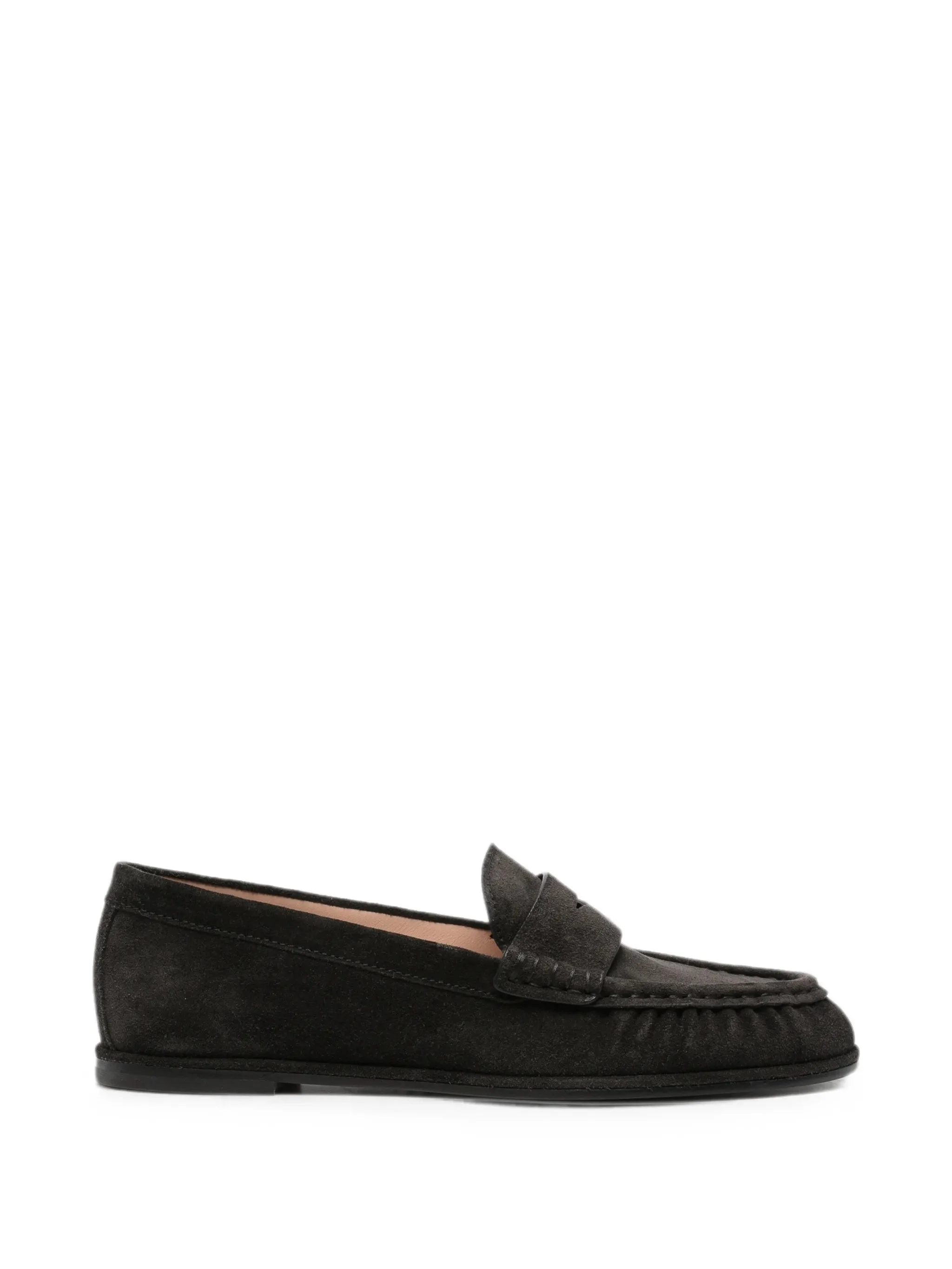 Stuart Weitzman Suede Slip-on Loafers - 1