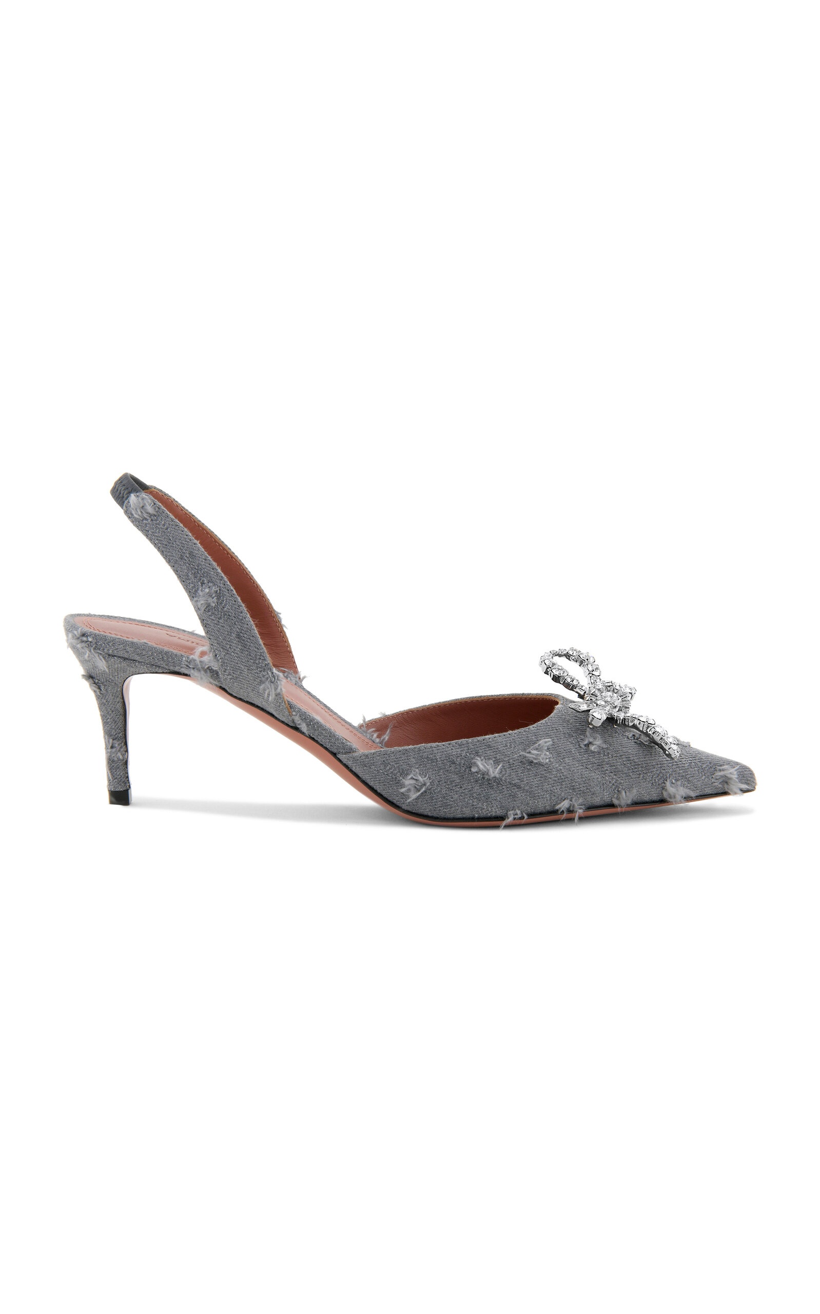 Rosie Denim Slingback Pumps grey - 1