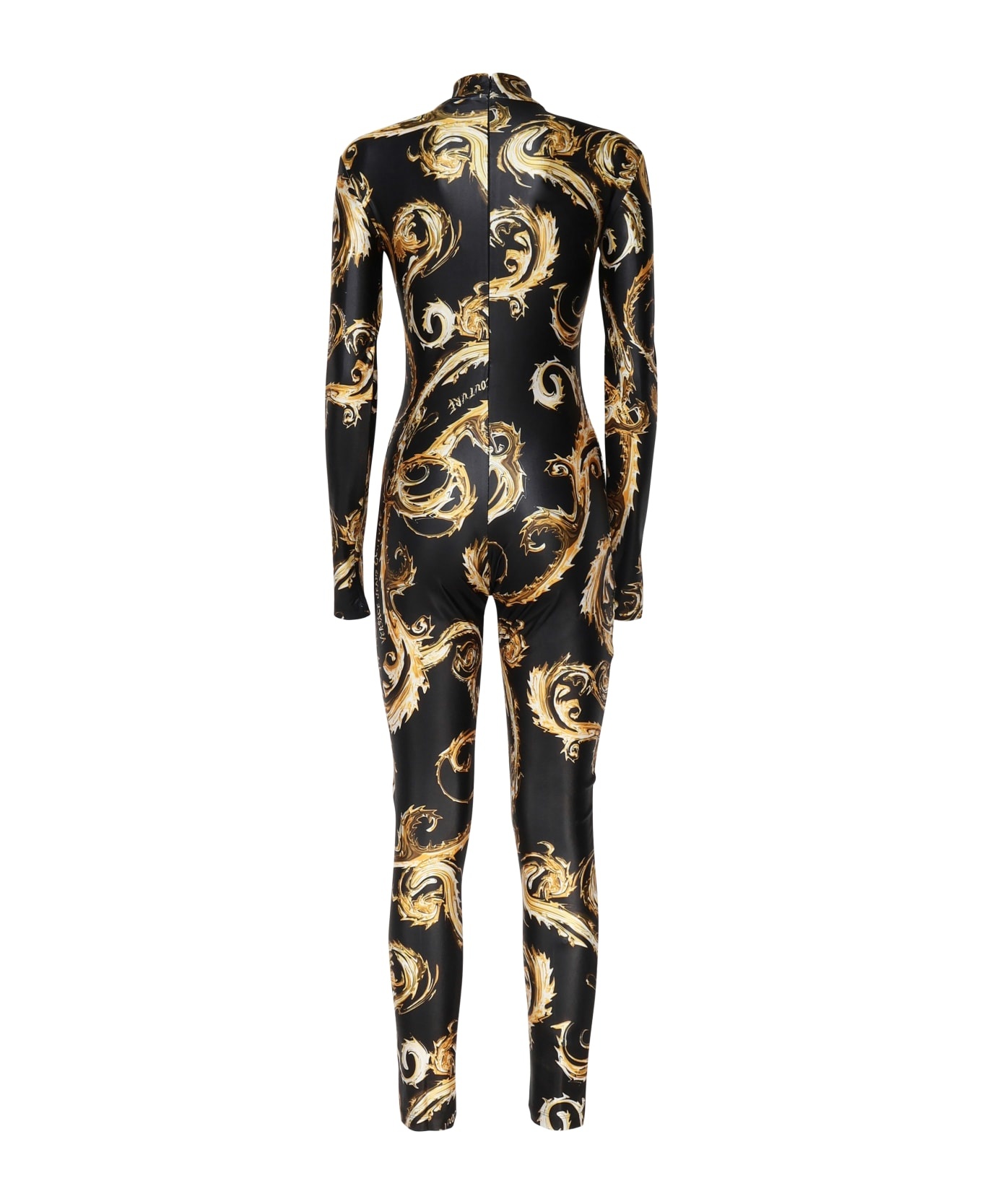 Baroque Print Jumpsuit - 3