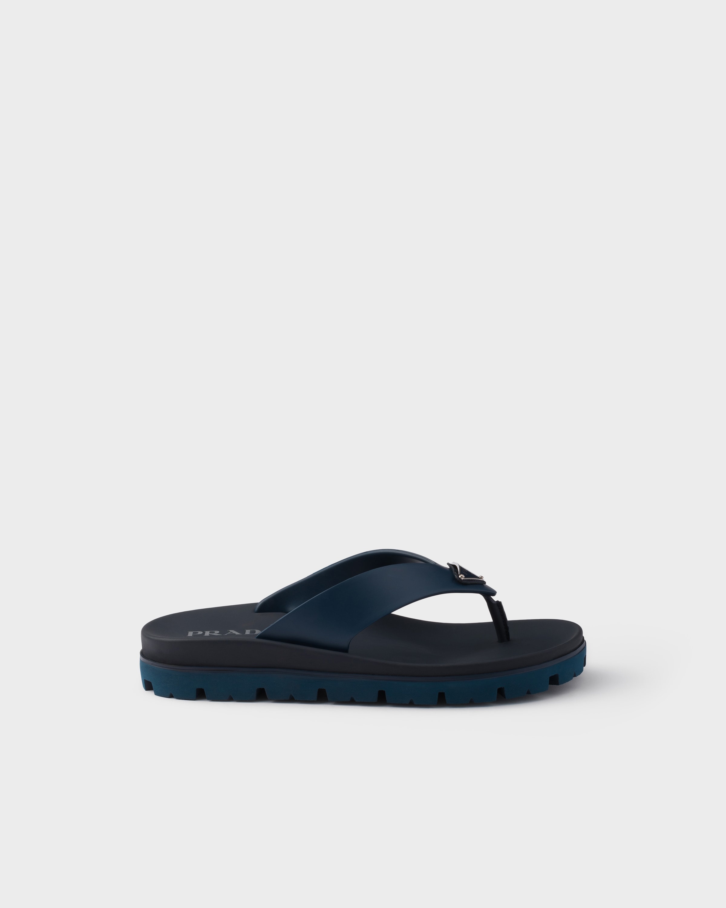 Rubber thong sandals - 2