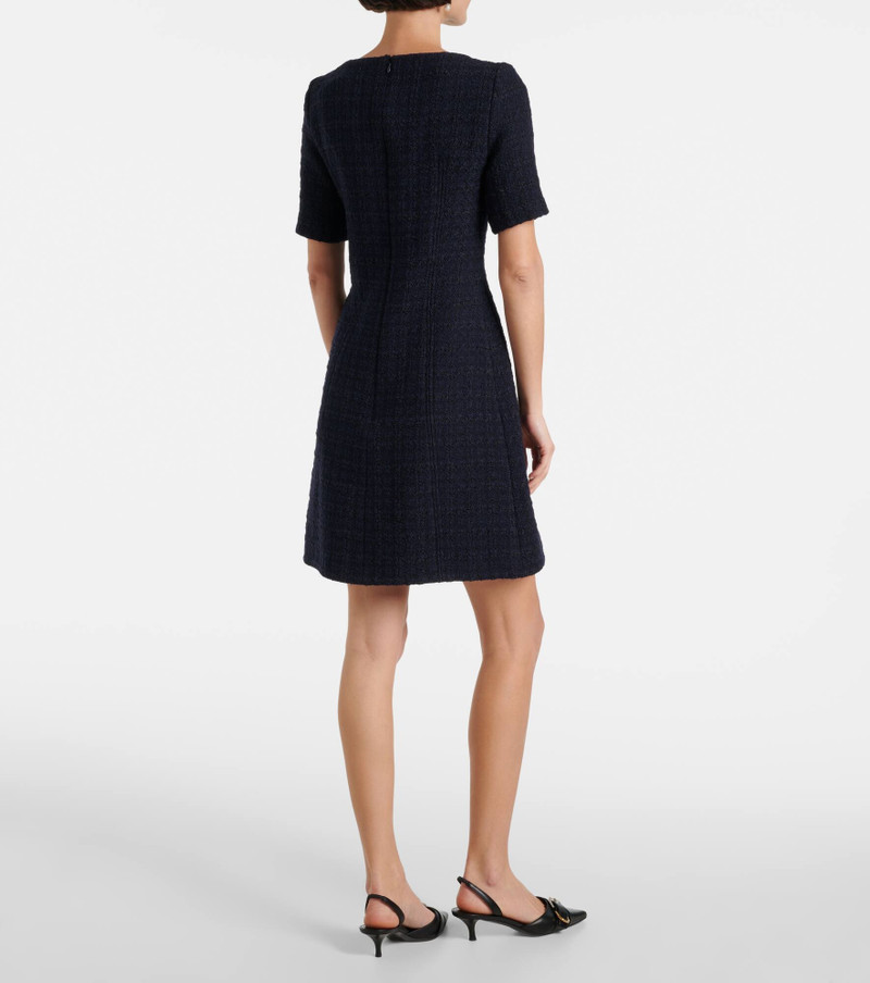 4G Liquid wool-blend tweed minidress 3
