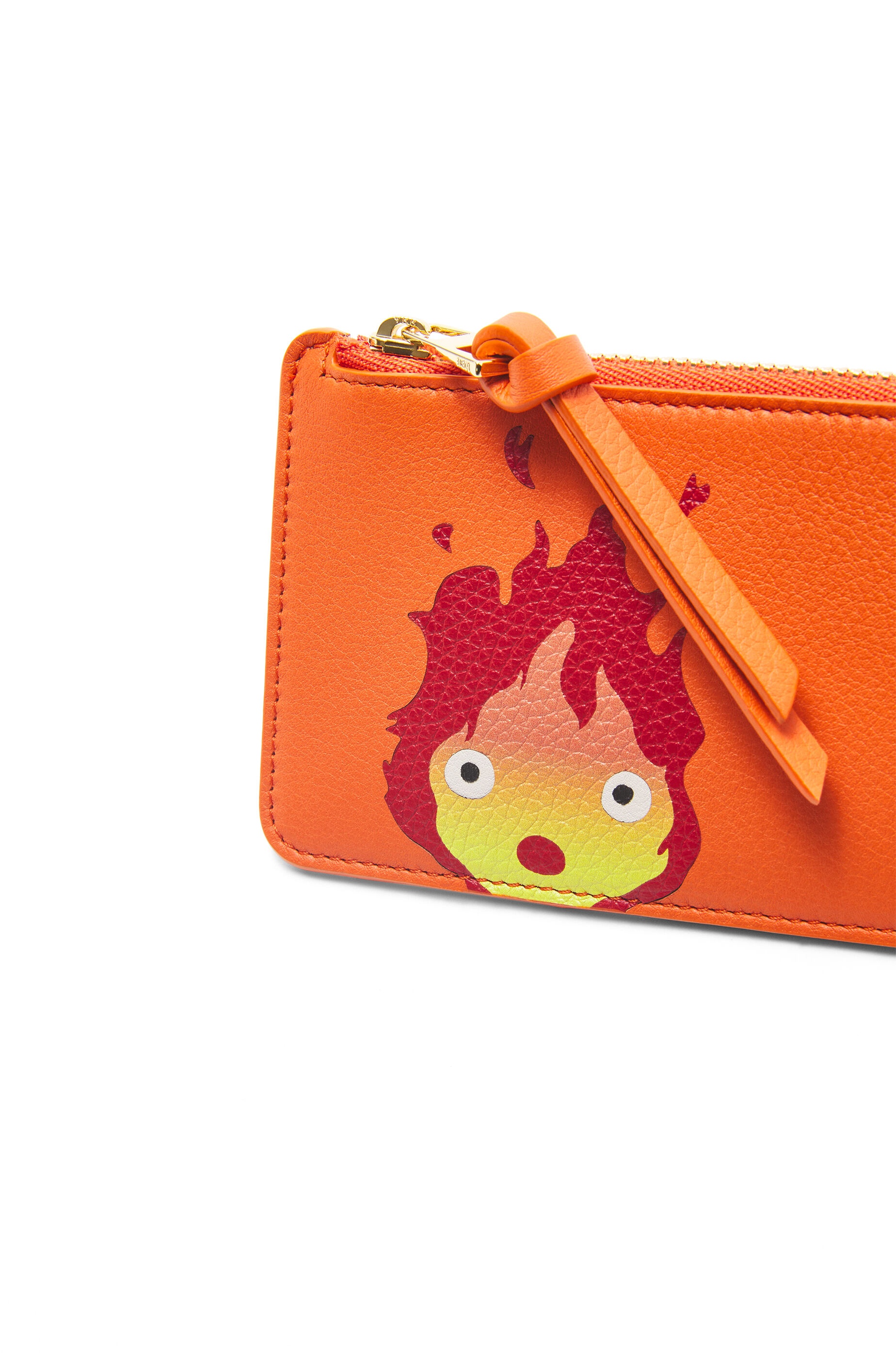 Calcifer coin cardholder in classic calfskin - 4