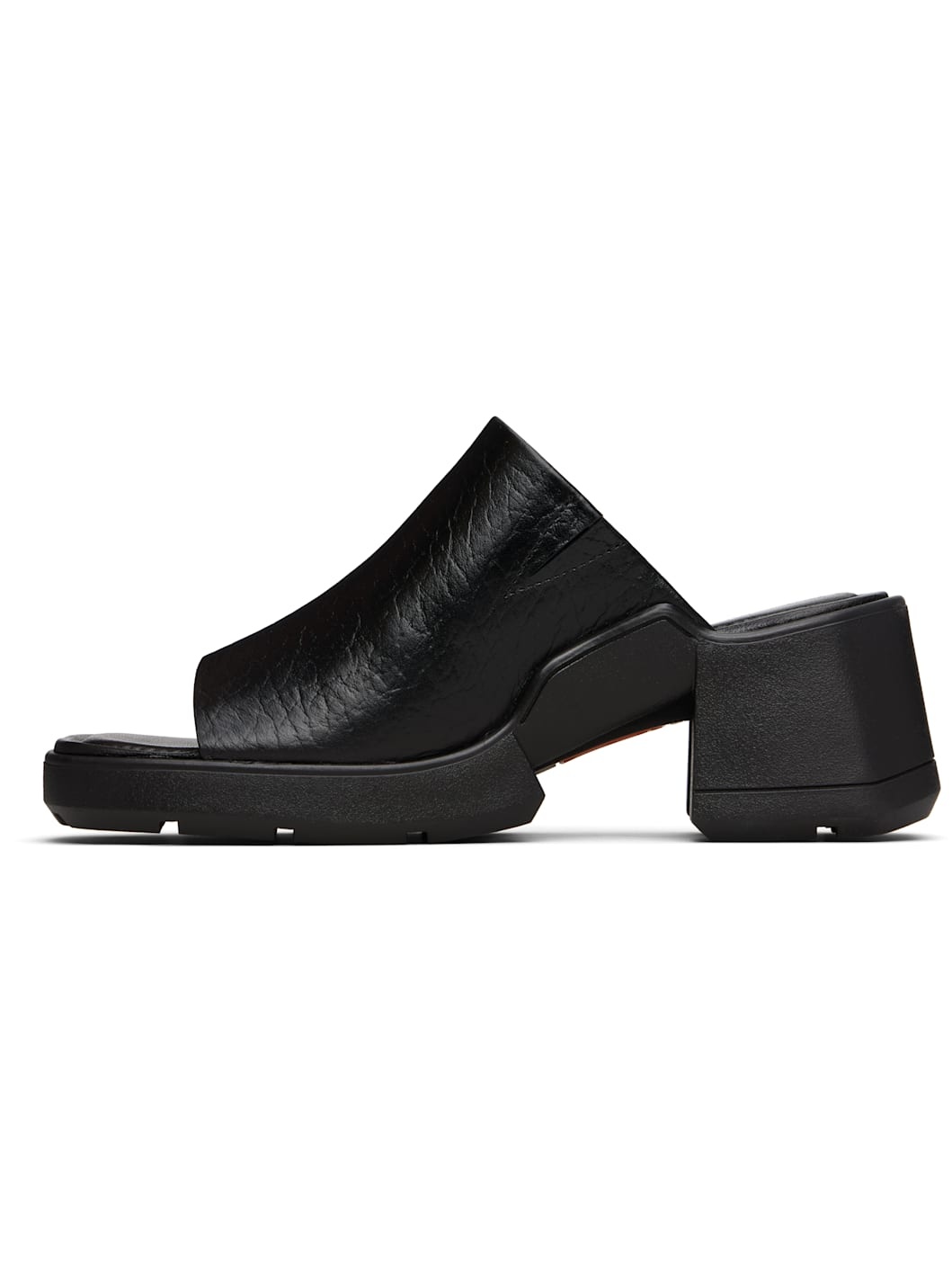 Black Clarin Mules - 3