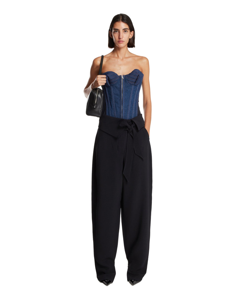 THE ATTICO Black Harem Pants outlook