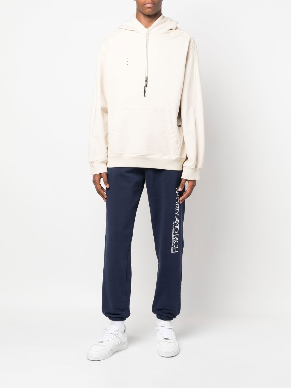logo-print detail track pants - 2