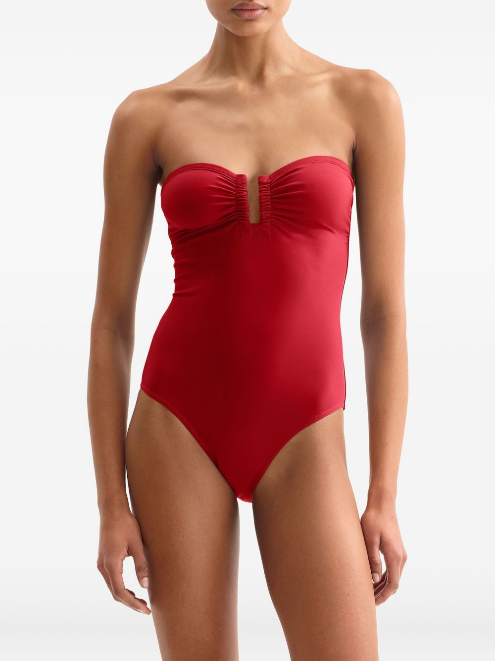 Cassiopée bustier-neck swimsuit - 2