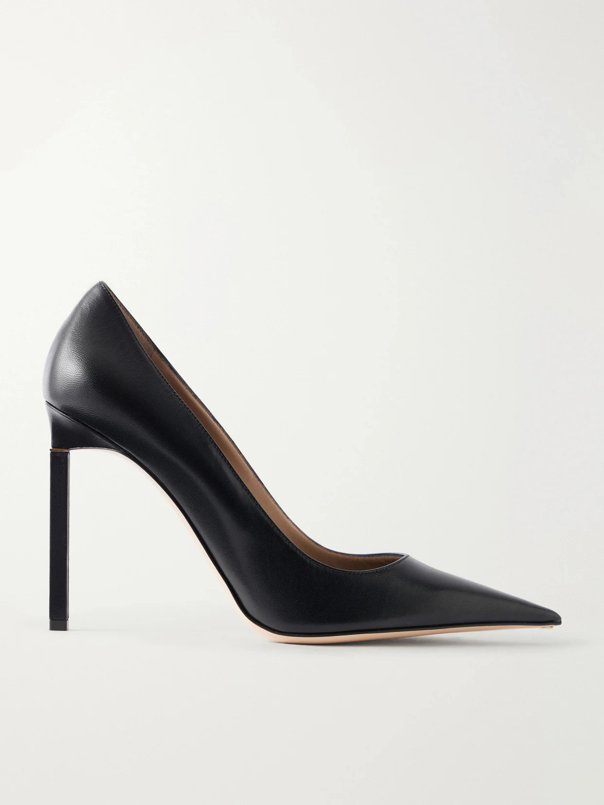 Shiny Leather 105 Pumps - 1